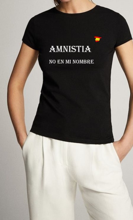 Camiseta Amnistia Mujer
