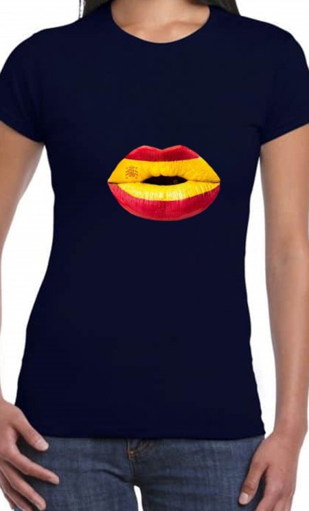 Camiseta Beso Mujer