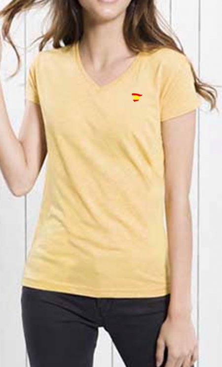 camiseta amarilla pico