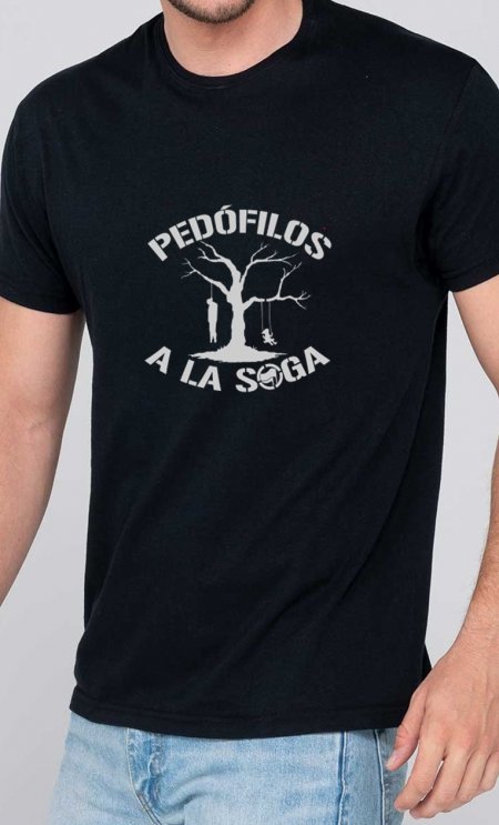 Camiseta Hombre NO pedofilia